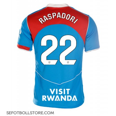 Atletico Madrid Giacomo Raspadori #22 Replika Tredje Tröja Dam 2025-26 Kortärmad Atletico Madrid Giacomo Raspadori #22 Replika Tredje Tröja Dam 2025-26 Kortärmad